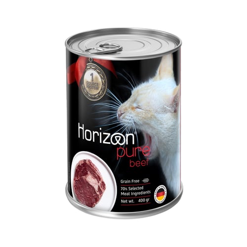 הורייזן פיור בקר לחתול 400 גרם הורייזן פיור בקר לחתול 400 גרם