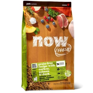 נאו פרש בוגר גזע קטן הודו, סלמון וברווז 2.7 ק"ג - now fresh turkey, salmon duck