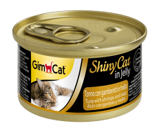 10 יח' שימורי שייני קט עם שרימפס ומאלט (משחת היירבול) 70 גרם