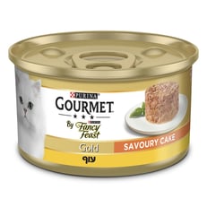 מגש (24 יח') פנסי פיסט גולד גורמה מזון מלא עוגת עוף 85 גרם