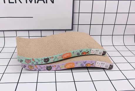 קרטון גירוד גלי