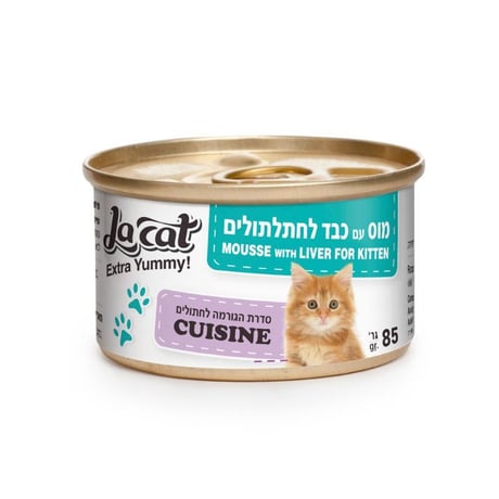 לה קט מוס כבד לחתלתולים 85 גרם