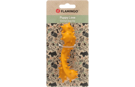 נשכן צעצוע "בינטי" עצם גומי ספירלה לגורים 12 ס"מ