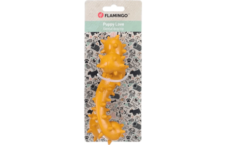 נשכן צעצוע "בינטי" עצם גומי ספירלה לגורים 17.2 ס"מ