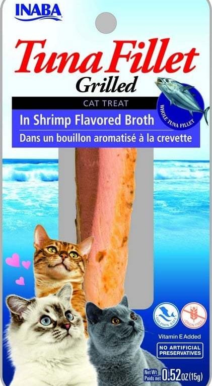 אינאבה טונה בטעם שרימפס 25 גרם- Inaba Grilled Tuna Fillet in shrmps broth