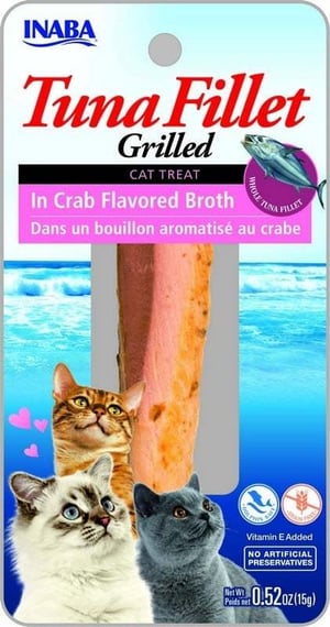 אינאבה טונה ברוטב סרטנים 25 גרם- Inaba Grilled Tuna Fillet in Crab broth