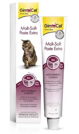 משחת היירבול GimCat מאלט סופט 100 גרם