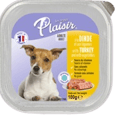 Plaisir פלאז'יר מעדן לכלב הודו וירקות 100 גרם