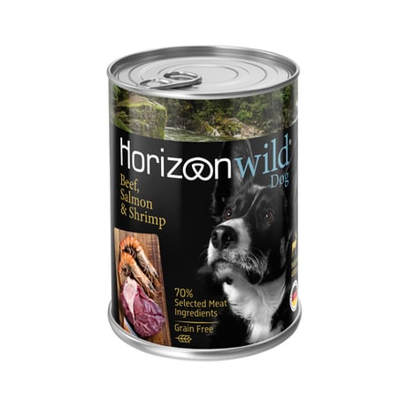 הורייזן בקר עם סלמון ושרימפס לכלב 400 גרם