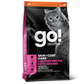 גו! חתול סקין אנד קואט עוף 7.3 ק"ג - skin and coat chicken