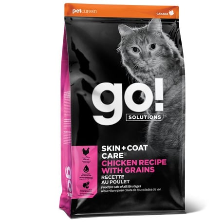 גו! חתול סקין אנד קואט עוף 7.3 ק"ג