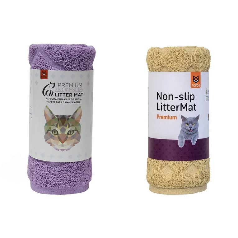 פופוס שטיח לארגז צרכים לחתול במגוון צבעים