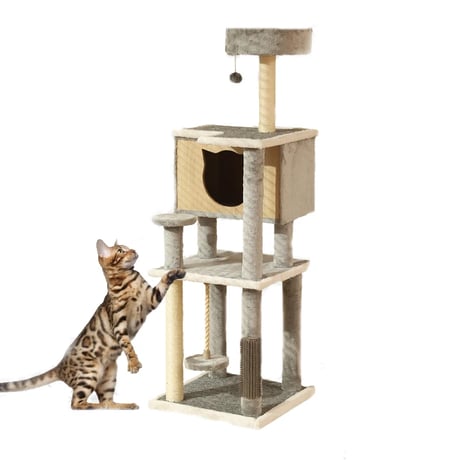 מתקן גירוד לחתול 145 ס"מ CK31