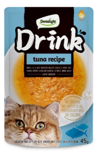 DRINK - מרק טונה לחתול 45 גרם