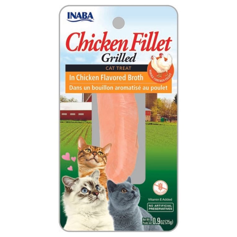 אינאבה עוף בגריל 25 גרם- Inaba Grilled Chicken in chicken flavored broth
