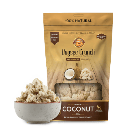 Dogsee - חטיף קראנץ' קוקוס מיובש בהקפאה 15 גרם