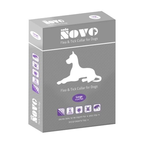 סולונובו קולר נגד פרעושים וקרציות לכלב מעל 8 ק"ג