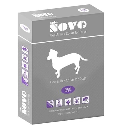 סולונובו קולר נגד פרעושים וקרציות לכלב עד 8 ק"ג