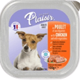 Plaisir פלאז'יר מעדן לכלב עוף וירקות 100 גרם