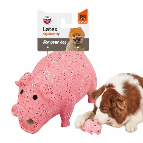 פופוס צעצוע לטקס חזיר ורוד