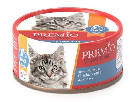 שימור פרמיו עוף קיטן 85 גרם