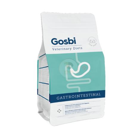 גוסבי גסטרו מזון טיפולי (בעיות במעיים) 10 ק"ג - Gosbi Veterinary Diets Gastrointestinal