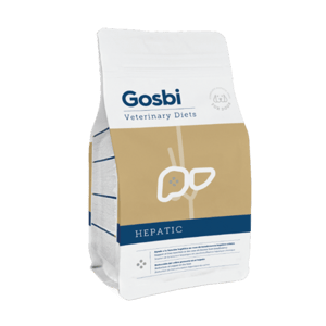 גוסבי האפטיק מזון טיפולי (בעיות בכבד) 2 ק"ג - Gosbi Veterinary Diets Hepatic Dry