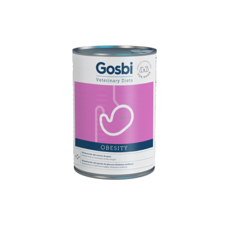 גוסבי שימור אובסיטי כלב (השמנת יתר) 390 גרם - Gosbi Veterinary Diets Dog Obesity Wet