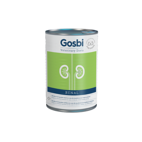 גוסבי שימור רנאל כלב (בעיות כליות ולב) 390 גרם - Gosbi Veterinary Diets Dog Renal Wet