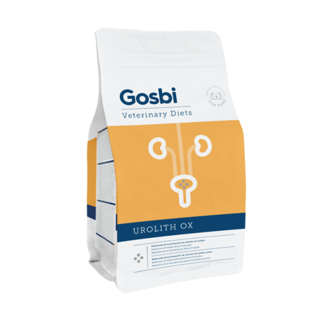 גוסבי יורוליט מזון טיפולי (מערכת השתן) 2 ק"ג - Gosbi Veterinary diets dog urolith ox dry