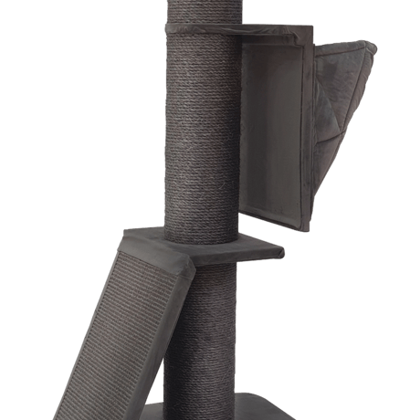 מתקן גירוד ושק שינה מעוצב לחתולים מפונקים PS948-1