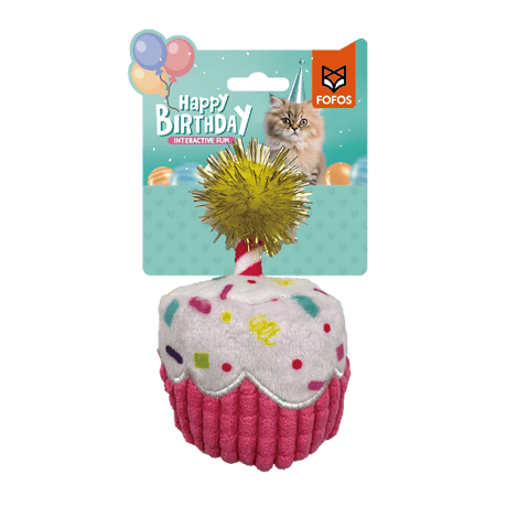 פופוס צעצוע עוגת יומולדת לחתולים