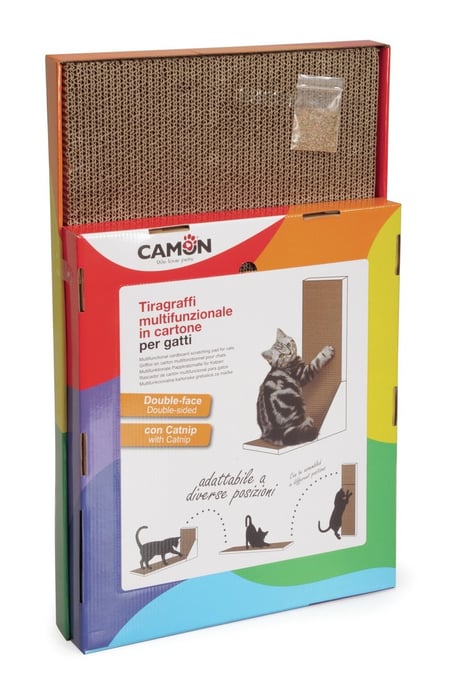 קרטון גירוד מתקפל עם קטניפ 36*96 ס"מ