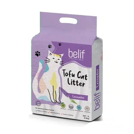 Belif בליף חול טופו בניחוח לבנדר 2.8 ק"ג