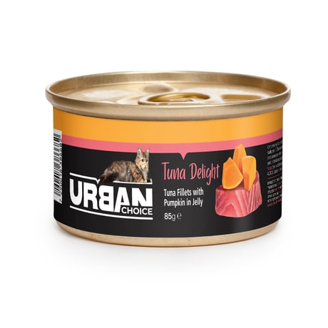 שימור אורבן פילה טונה ודלעת 85 גרם