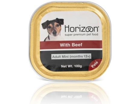 שימורי הורייזן בקר כלב 100 גרם