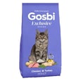 גוסבי חתול אקסלוסיב בוגר עוף והודו 6 ק"ג