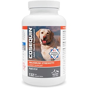 תוסף מפרקים לכלבים 132 טבליות - COSEQUIN NUTRAMAX