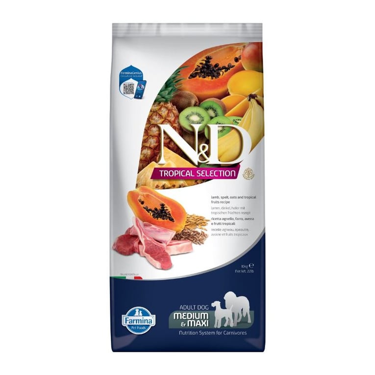 ND טרופיקל בוגר מדיום כבש 10 ק"ג