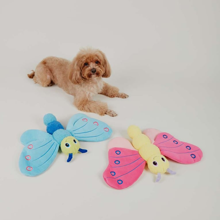 פופוס משחק פרפר ג'מבו כחול