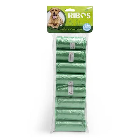 ריבוס שקיות איסוף 8 יחידות