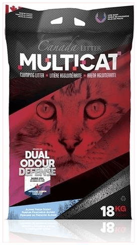 חול קנדה מולטי קט פחם פעיל וסודה 18 ק"ג