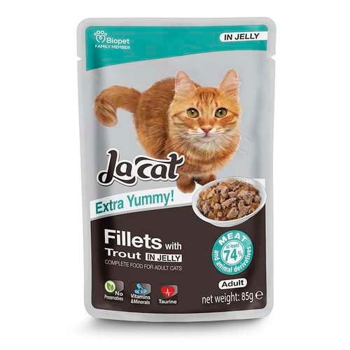 פאוצ' נתחוני לה קט עם פורל בג'לי 85 גרם