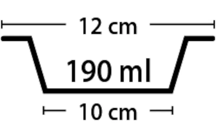 קערת נירוסטה שטוחה לחתולים 190 מ"ל