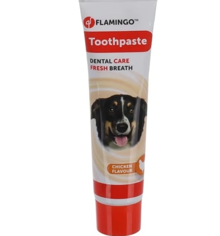 משחת שיניים בטעם עוף פלמינגו 85 גרם