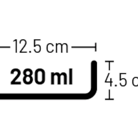 קערה קרמית "קירה" פלמינגו 280 מ"ל