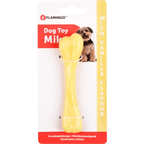 עצם גומי בטעם וניל במגוון גדלים פלמינגו