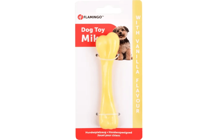 עצם גומי בטעם וניל במגוון גדלים