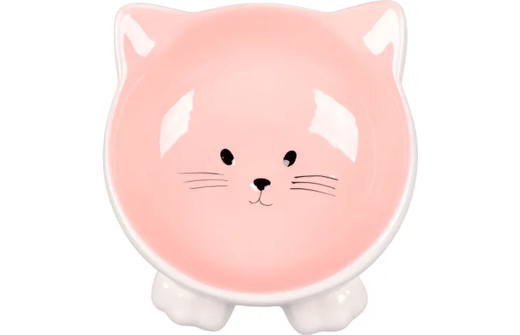 קערה קרמית פוזי ורודה 125 ס"מ