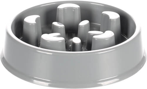 קערת האכלה איטית באבא אפורה 500 מ"ל